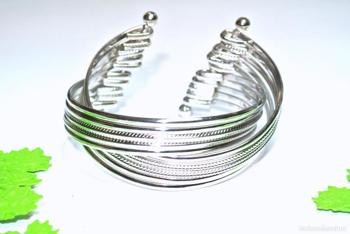 Joyeria: Brazalete color plata, A&ntilde;o 2000, Nuevo - Foto 1