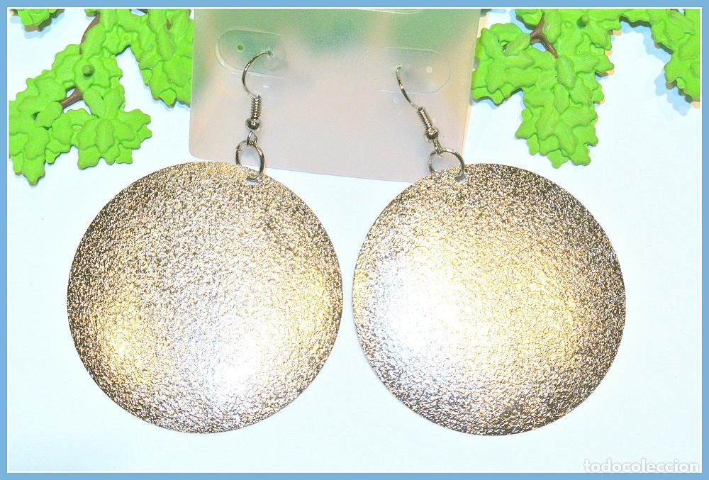 Joyeria: Pendientes largos color plata, A&ntilde;o 2000, Nuevos - Foto 1