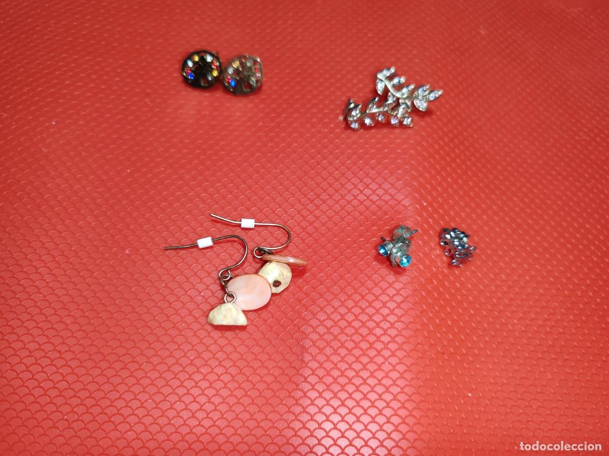 Joyeria: LOTE DE CUATRO PARES DE PENDIENTES - Foto 1