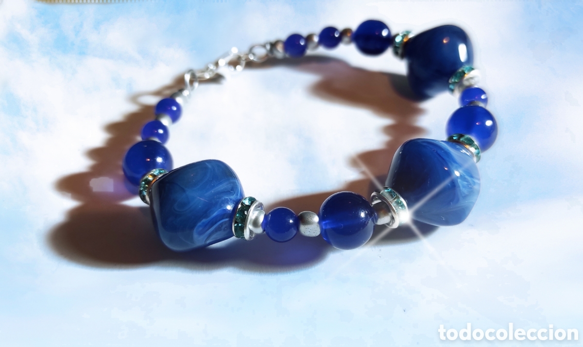 Joyeria: Collar y pulsera !!Espectacular conjunto hecho a mano!!! - Foto 2