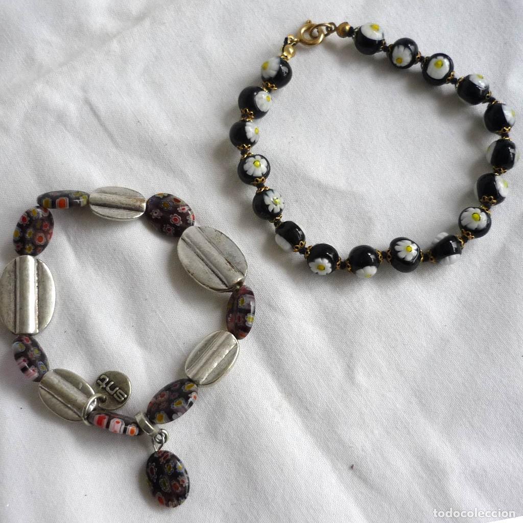 Joyeria: 2 pulseras de cristal de murano - Foto 1