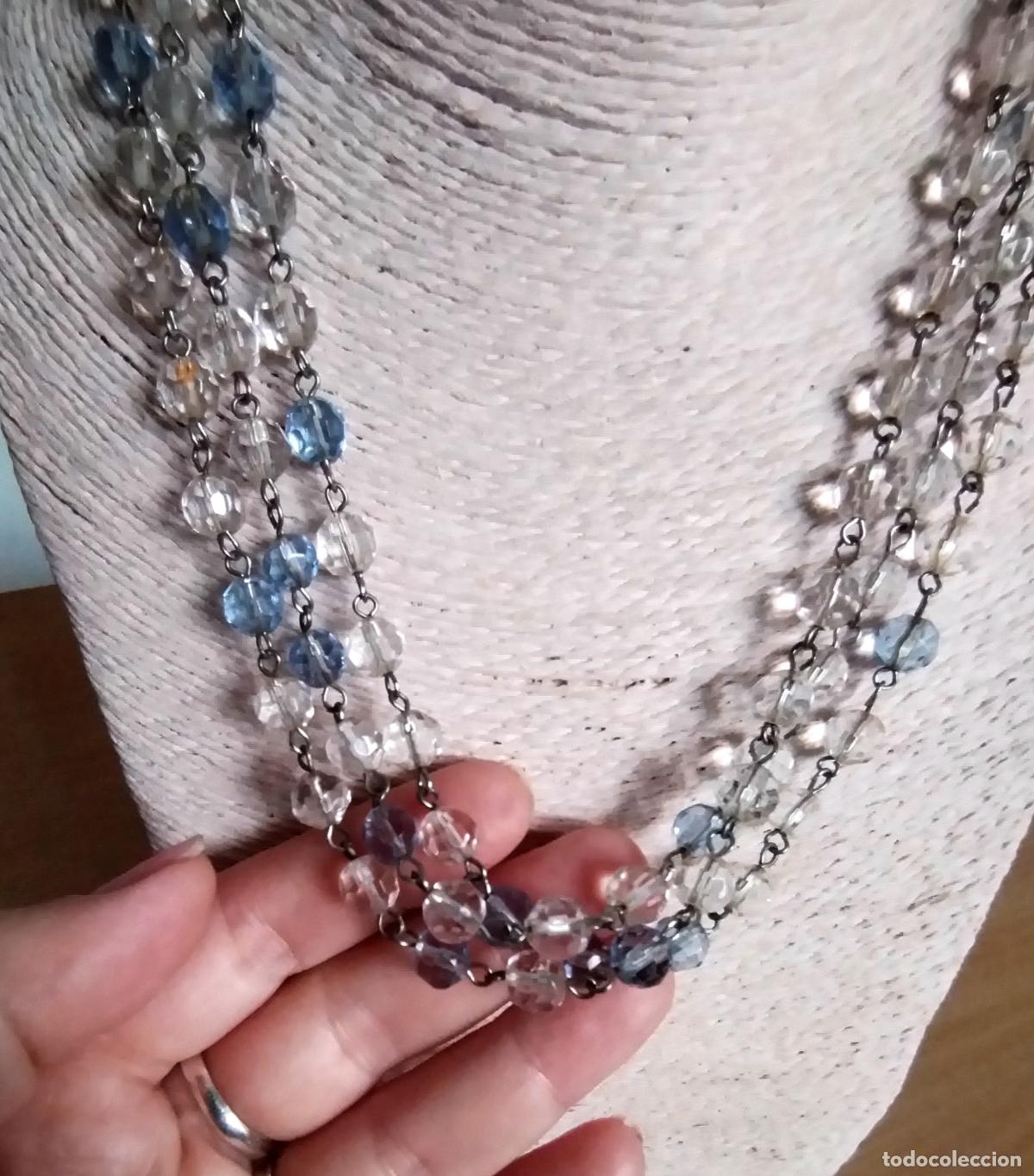 Joyeria: Collar largo, con cuentas de cristal. - Foto 3