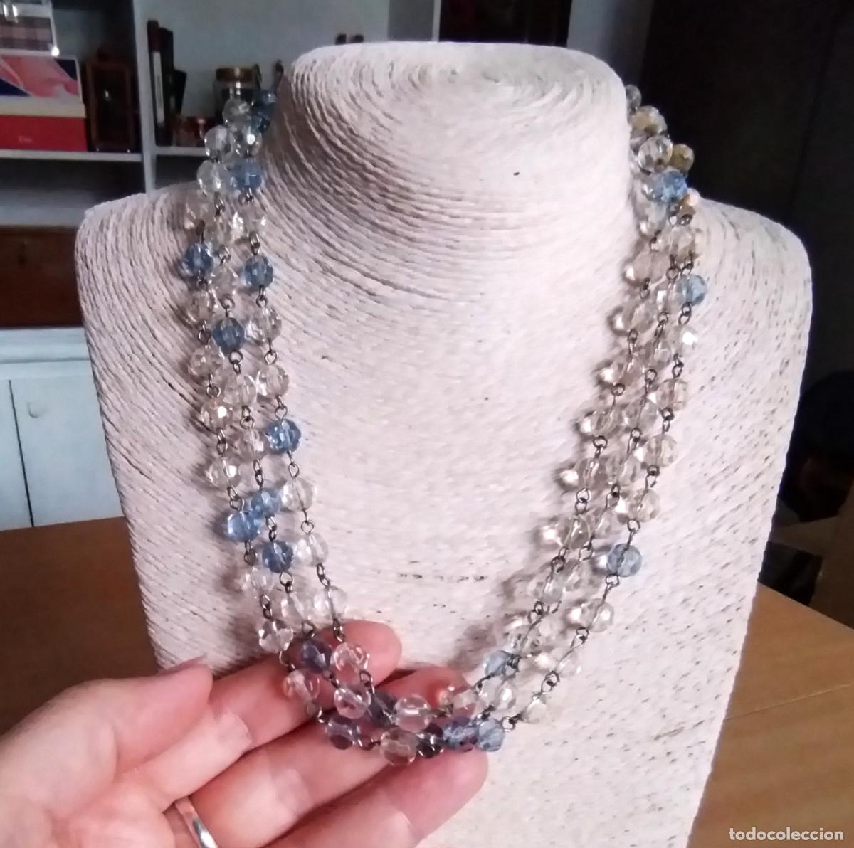 Joyeria: Collar largo, con cuentas de cristal. - Foto 5