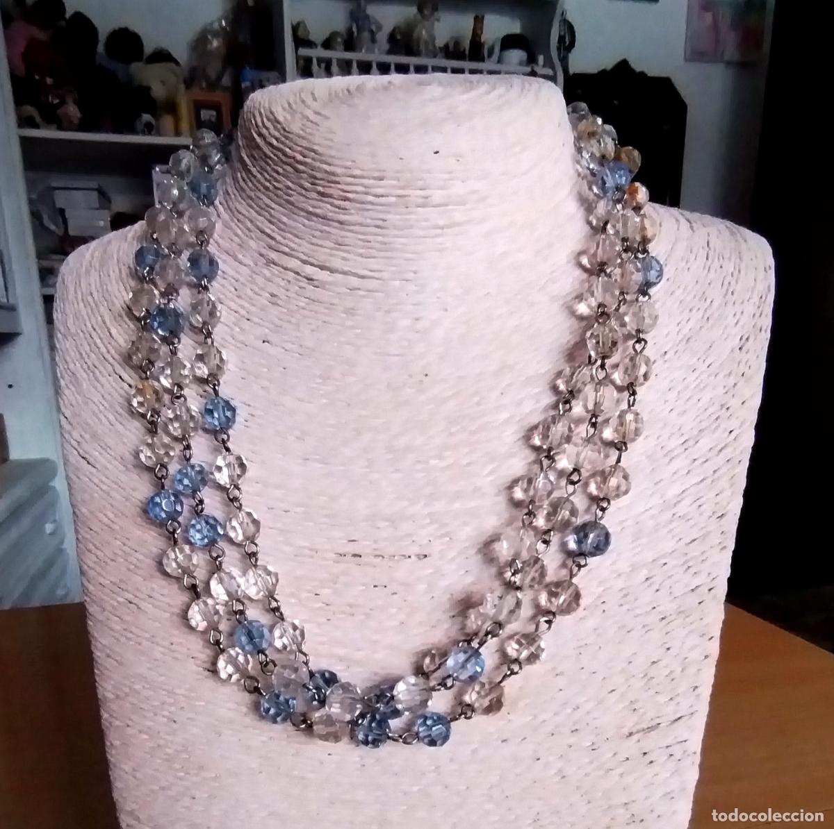 Joyeria: Collar largo, con cuentas de cristal. - Foto 6