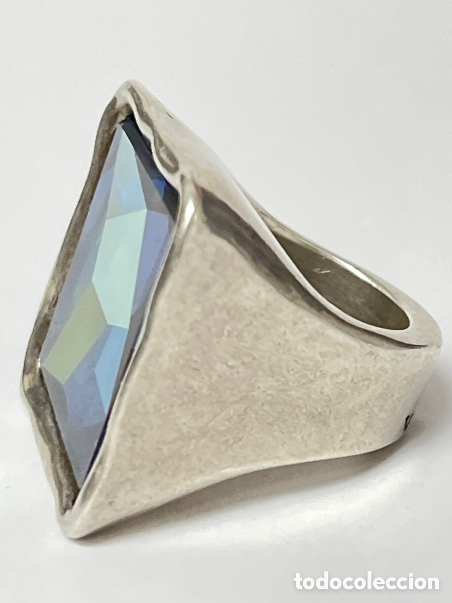 Joyeria: Anillo plateado Marca Uno de 50 / S25 - Foto 3