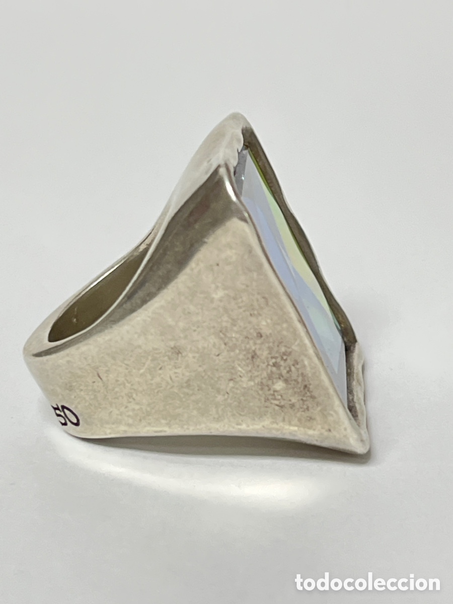 Joyeria: Anillo plateado Marca Uno de 50 / S25 - Foto 4