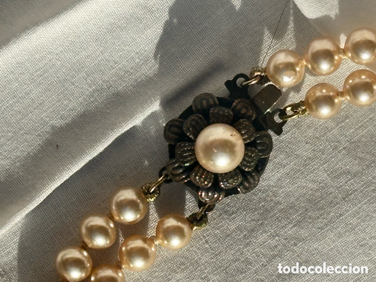 Joyeria: Collar perlas bisuter&iacute;a antigua - Foto 3