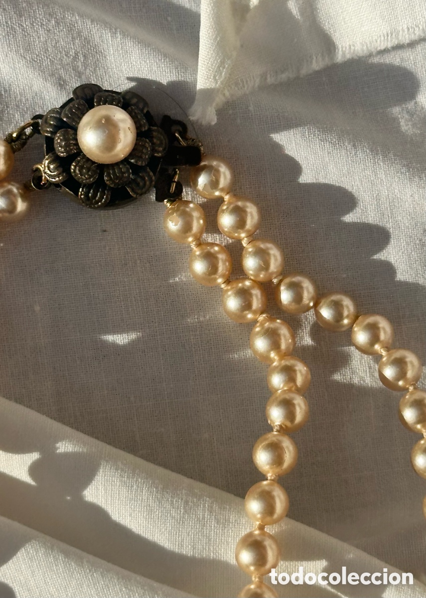 Joyeria: Collar perlas bisuter&iacute;a antigua - Foto 6