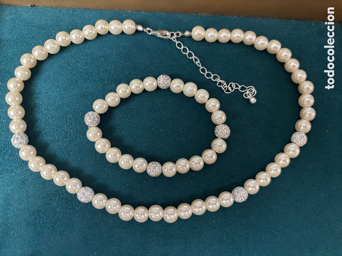 Joyeria: Conjunto collar y pulsera el&aacute;stica - Foto 1