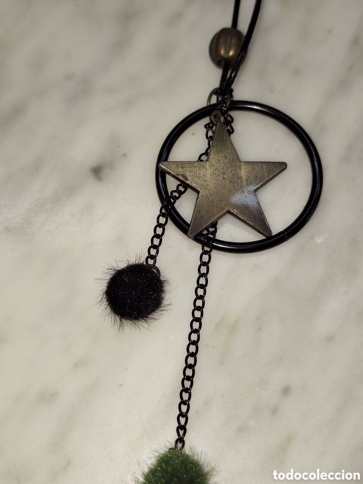 Joyeria: Collar de cuerda y estrellas - Foto 1