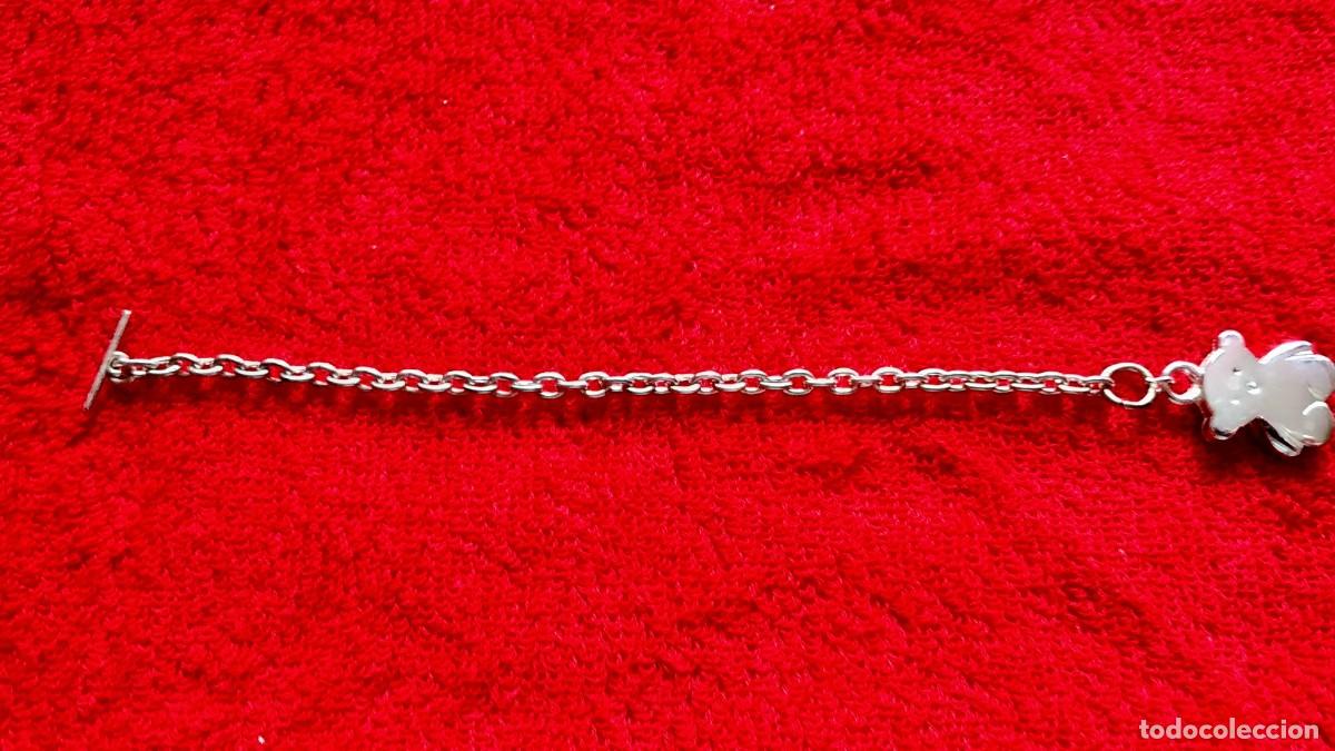 Joyeria: Pulsera Alpaca con osito tipo Tous - Foto 4