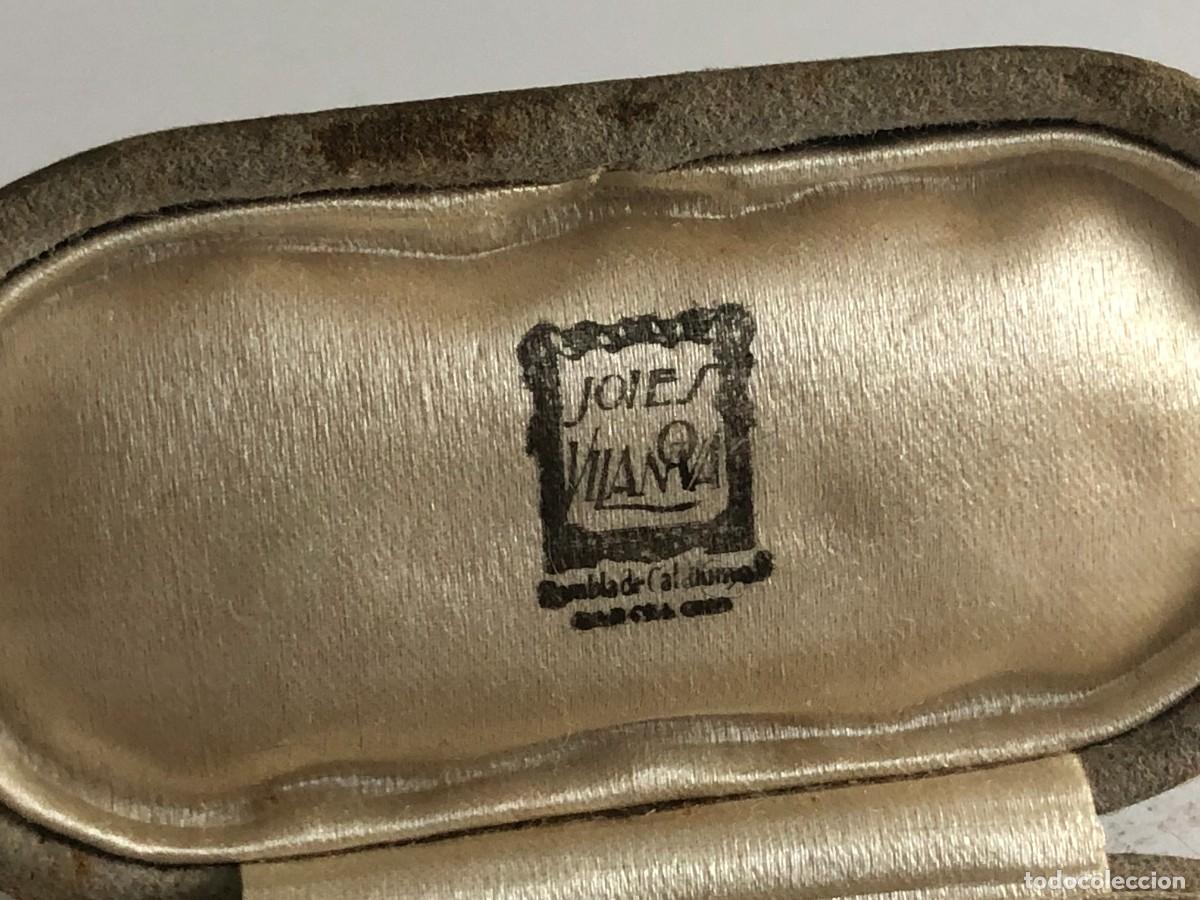 Joyeria: Caja antigua vac&iacute;a para gemelos &ldquo;&rdquo; - Foto 3