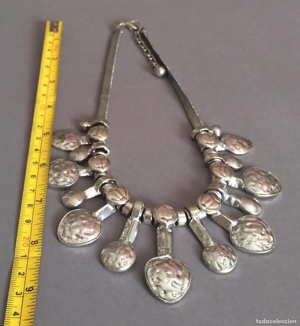 Joyeria: Collar, plateado con colgantes. - Foto 2