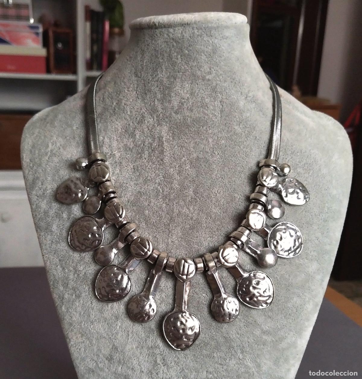 Joyeria: Collar, plateado con colgantes. - Foto 3