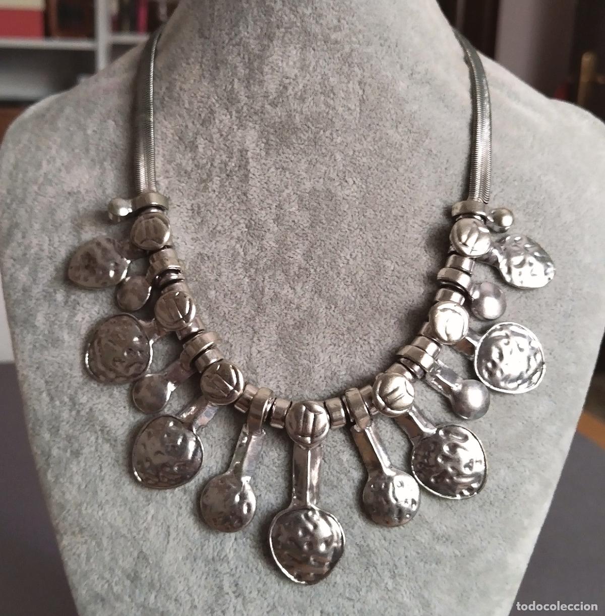 Joyeria: Collar, plateado con colgantes. - Foto 5