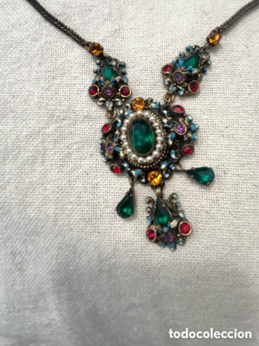 Joyeria: Colgante y pendientes vintage - Foto 2