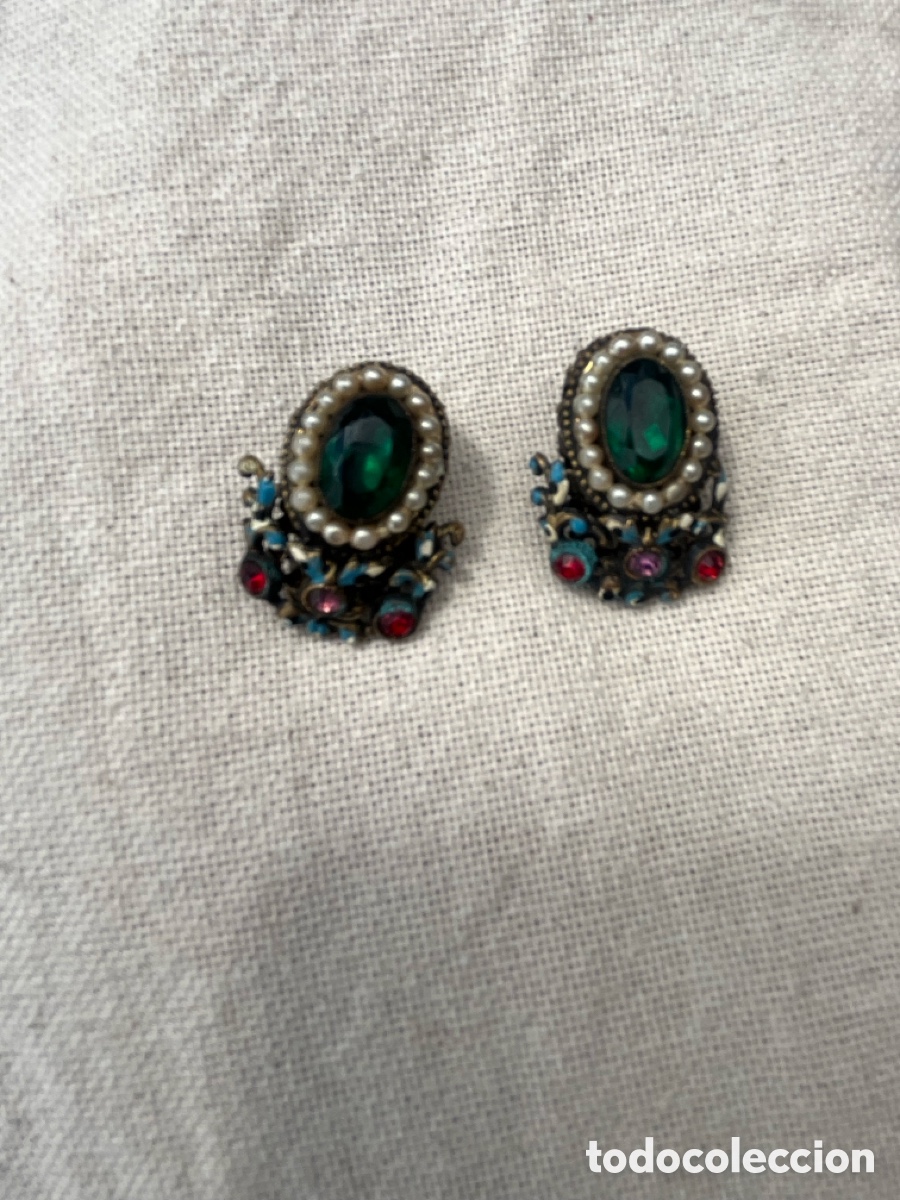 Joyeria: Colgante y pendientes vintage - Foto 4
