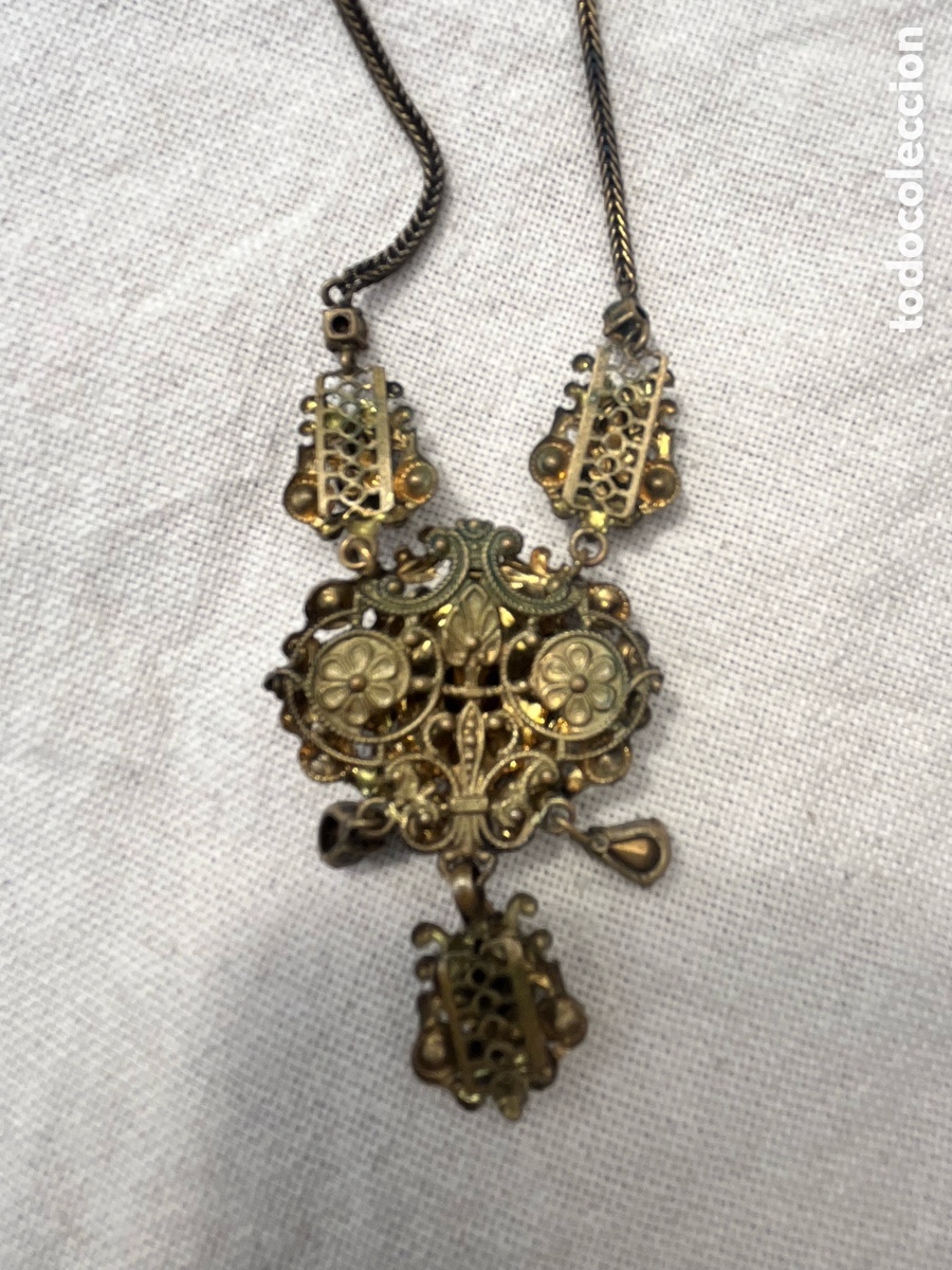 Joyeria: Colgante y pendientes vintage - Foto 6