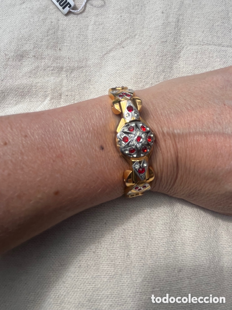 Joyeria: Reloj joya de Pulsera vintage bisuter&iacute;a - Foto 1