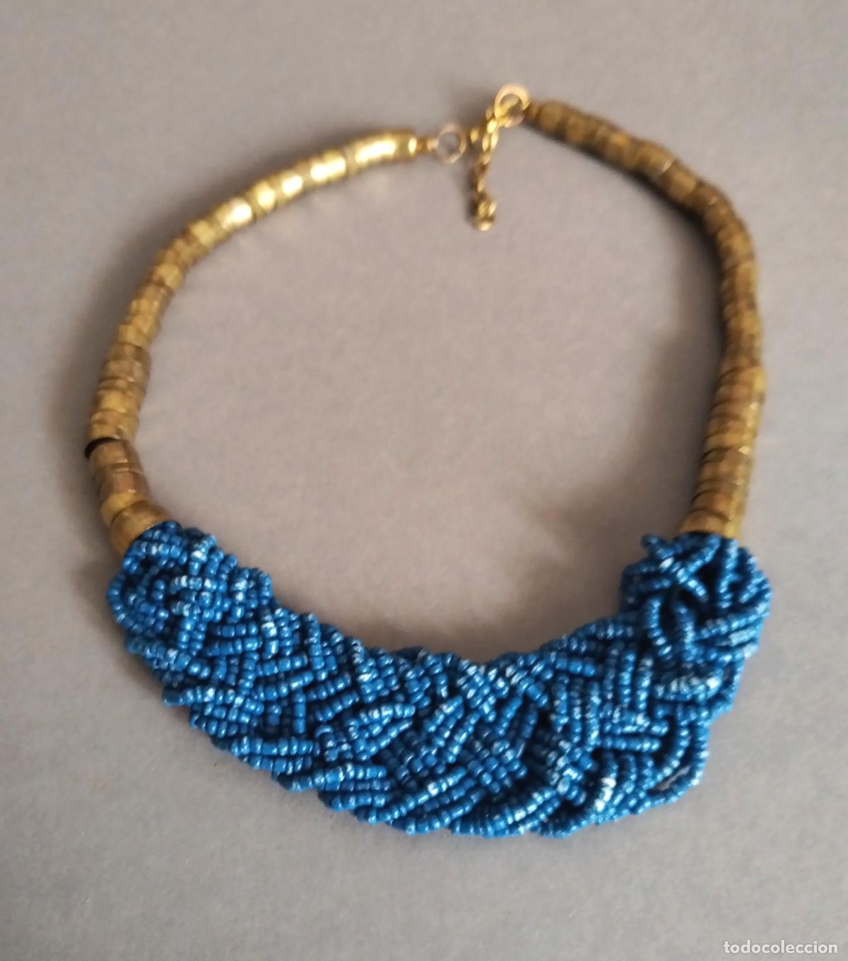 Joyeria: Collar con piedras azules. - Foto 3