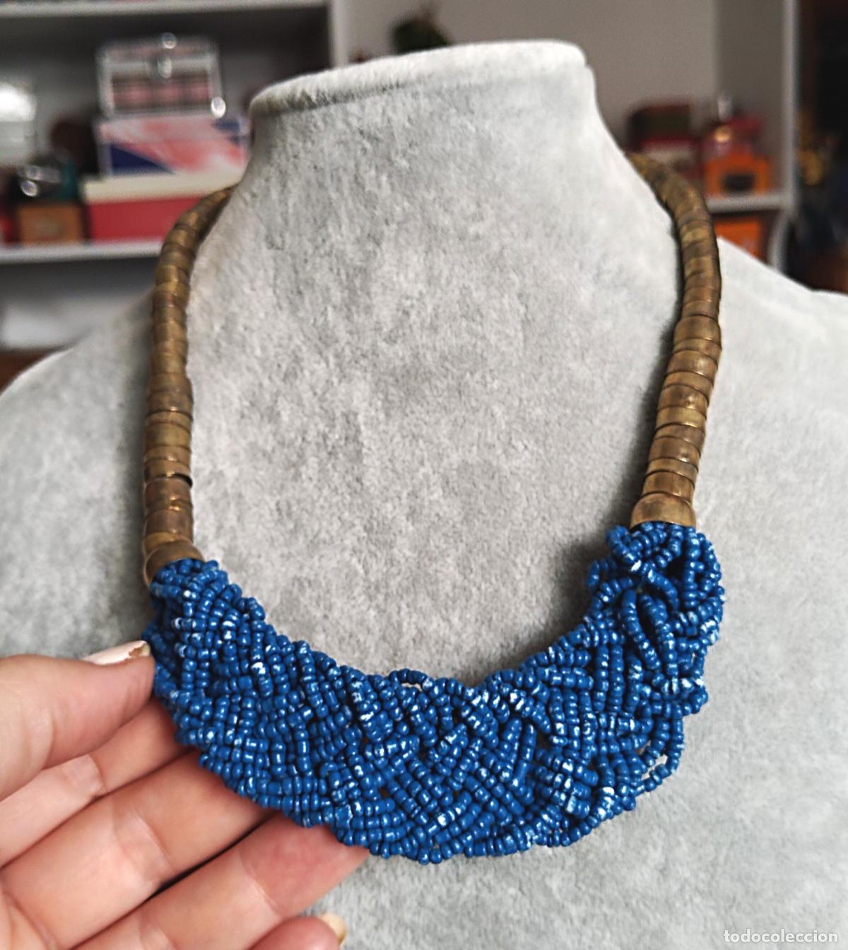 Joyeria: Collar con piedras azules. - Foto 1