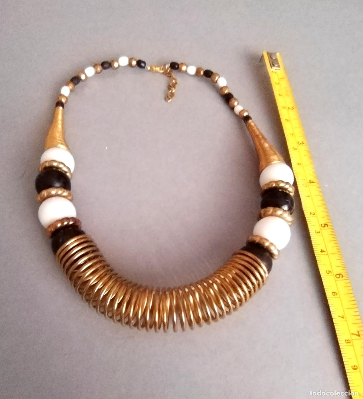 Joyeria: Collar, gargantilla dorado. - Foto 1
