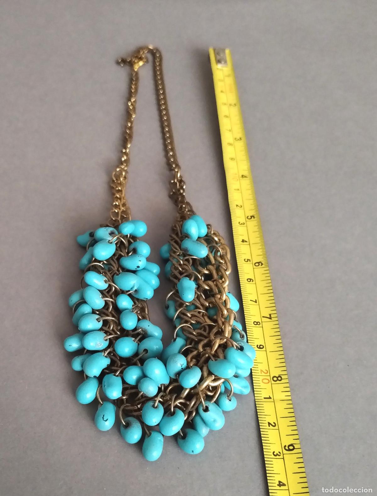 Joyeria: Collar, gargantilla, con piedras, azules. - Foto 2