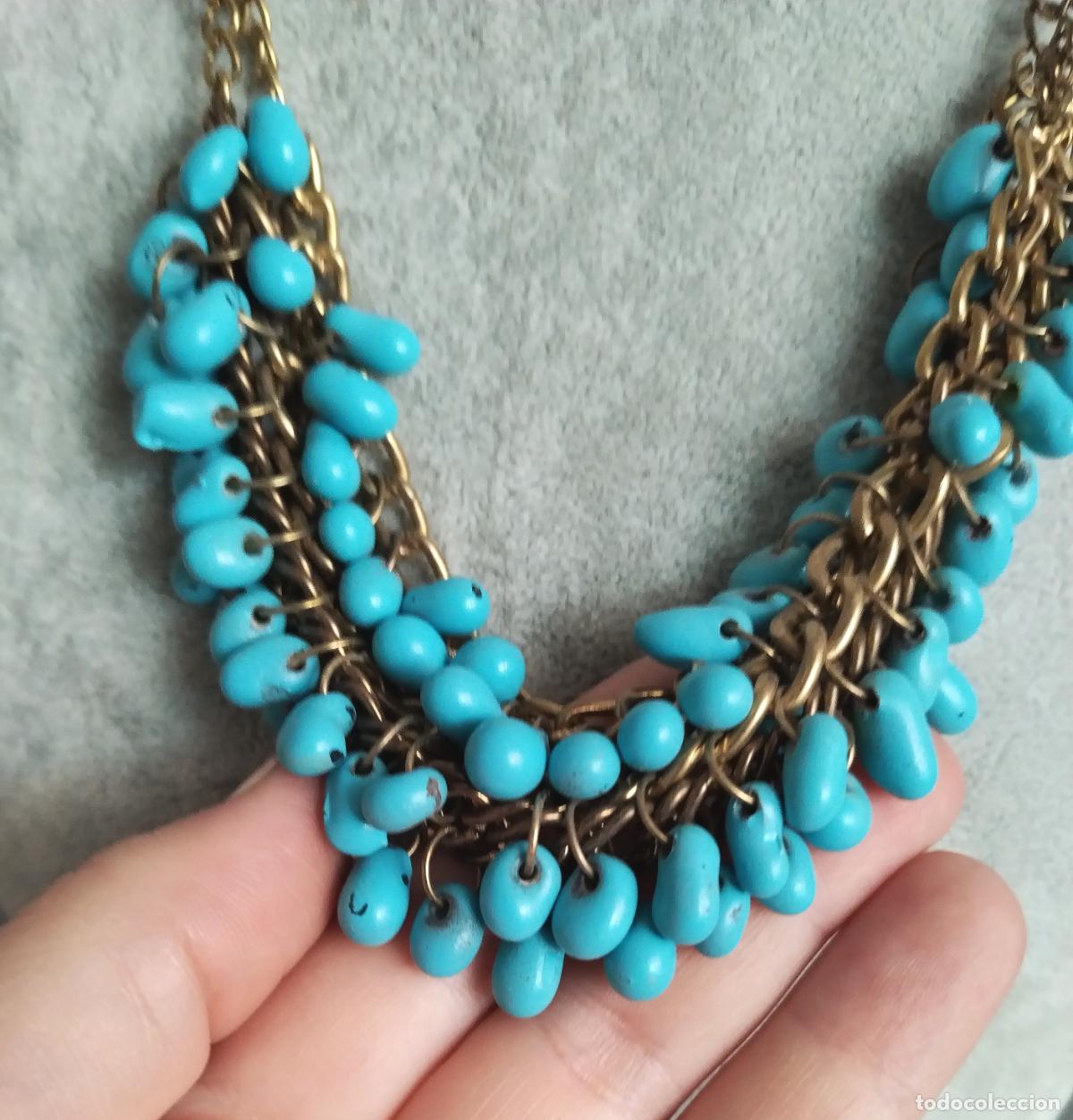 Joyeria: Collar, gargantilla, con piedras, azules. - Foto 3