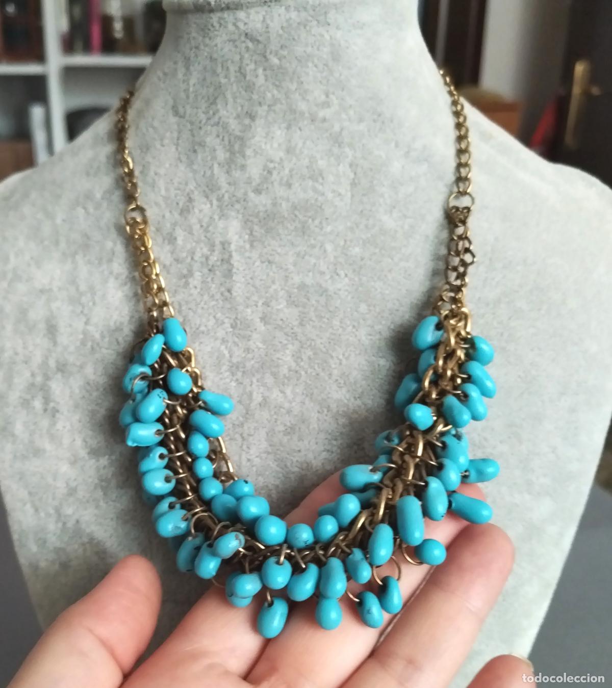 Joyeria: Collar, gargantilla, con piedras, azules. - Foto 4