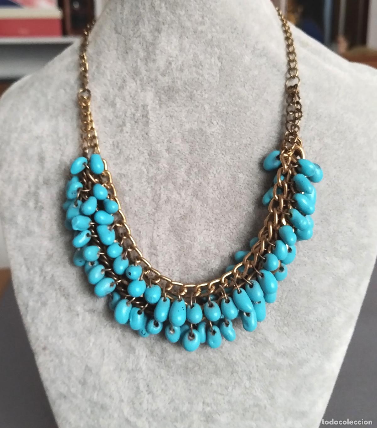 Joyeria: Collar, gargantilla, con piedras, azules. - Foto 6