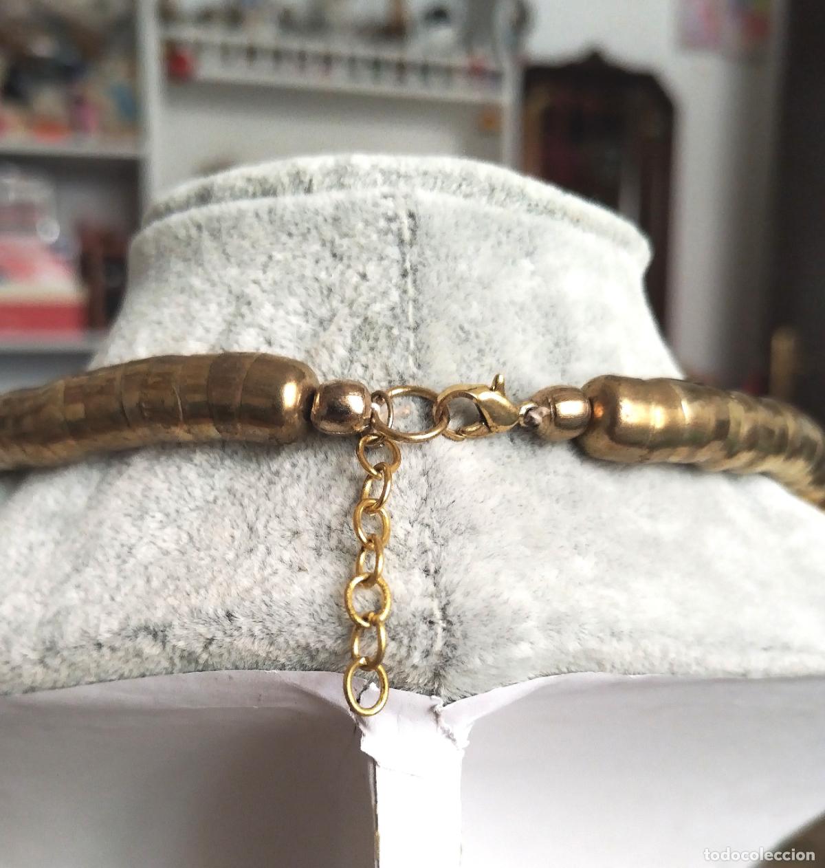 Joyeria: Collar de piedrecitas marrones. - Foto 5