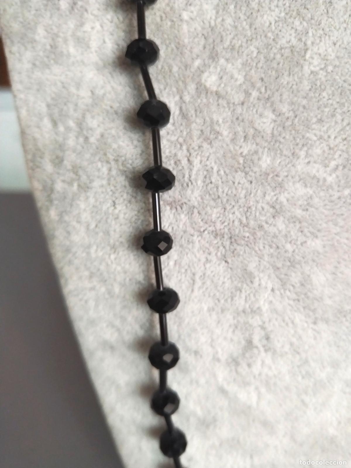 Joyeria: Collar largo, con piedras negras onix, y gemas. - Foto 2