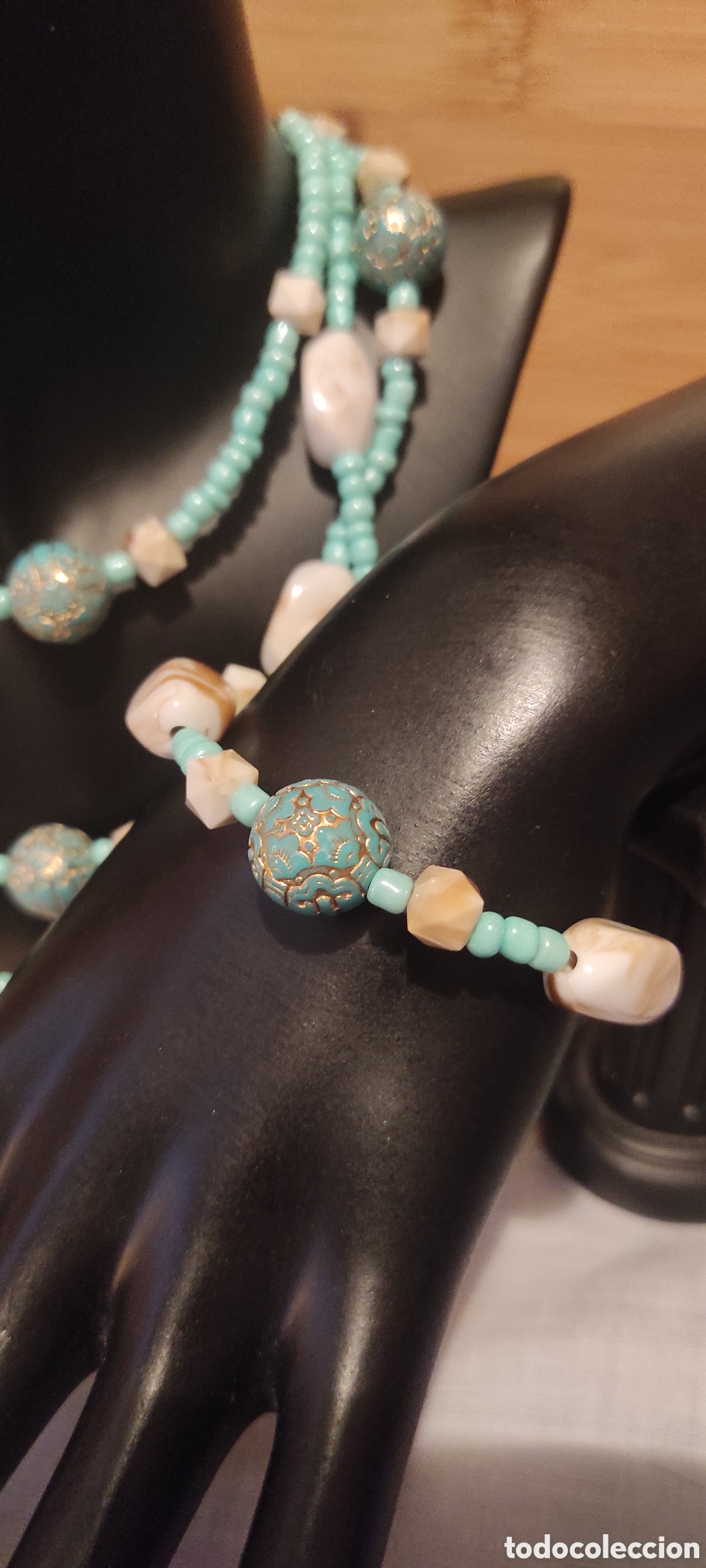 Joyeria: Conjunto artesanal de tres piezas - Foto 2