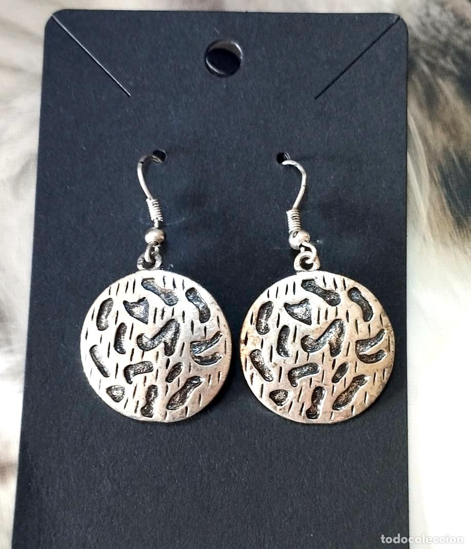 Joyeria: Pendientes color plata, A&ntilde;o 2000, Nuevos - Foto 1
