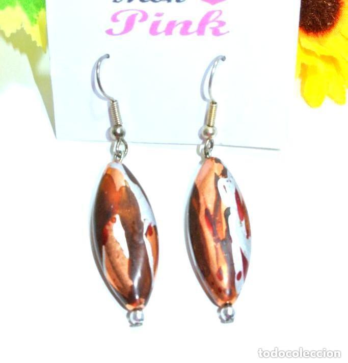 Joyeria: Pendientes color combinado, A&ntilde;o 2000, Nuevos - Foto 1