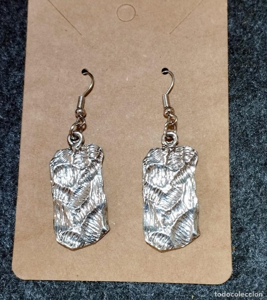Joyeria: Pendientes color plata, A&ntilde;o 2000, Nuevos - Foto 1
