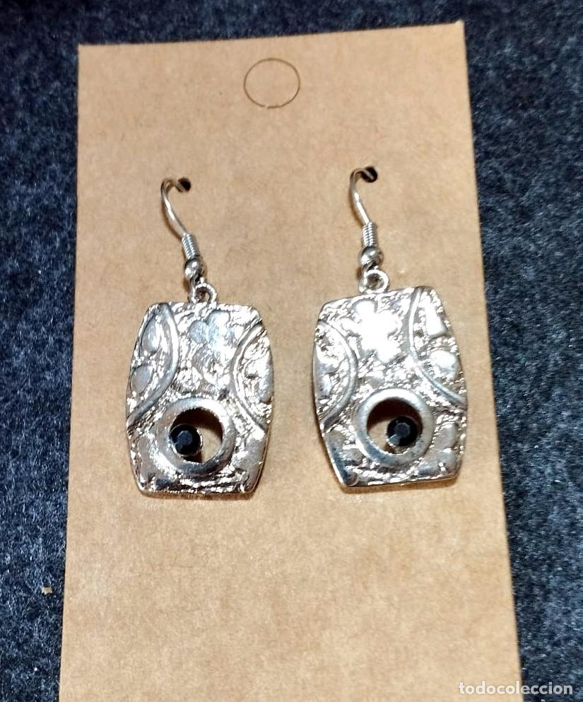 Joyeria: Pendientes color plata, A&ntilde;o 2000, Nuevos - Foto 3