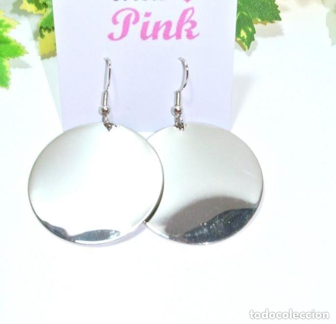 Joyeria: Pendientes color plata, A&ntilde;o 2000, Nuevos - Foto 1