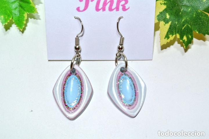 Joyeria: Pendientes color combinado, A&ntilde;os 80s, Nuevos - Foto 1