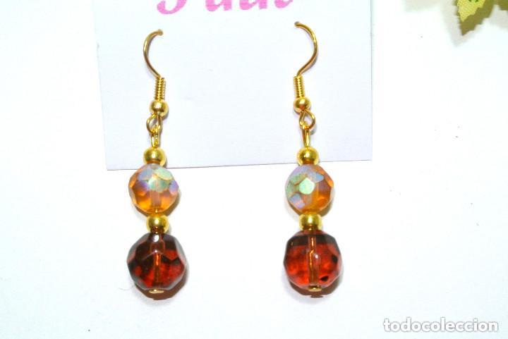Joyeria: Pendientes de cristal, A&ntilde;o 2000, Nuevos - Foto 1