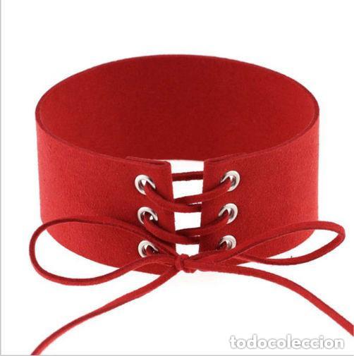 Joyeria: Gargantilla color rojo, a&ntilde;o 2000, Nueva - Foto 1