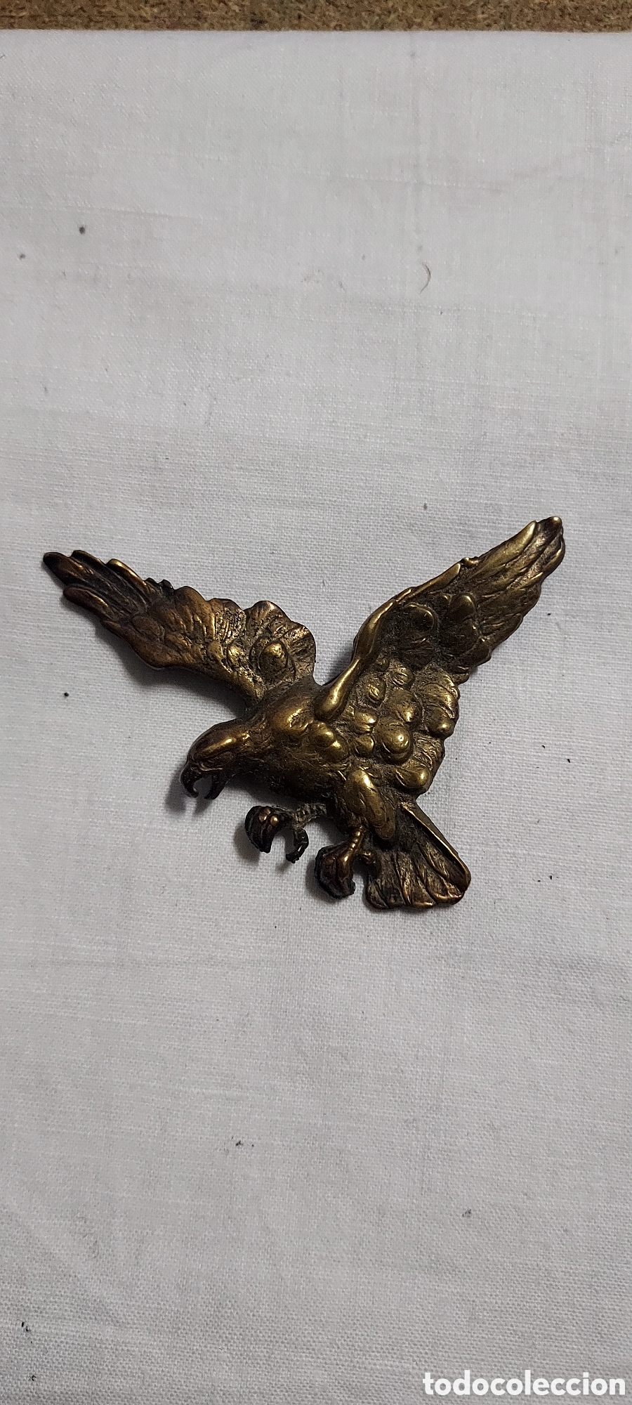 Joyeria: BROCHE EN FORMA DE AGUILA BRONCE METAL - Foto 3