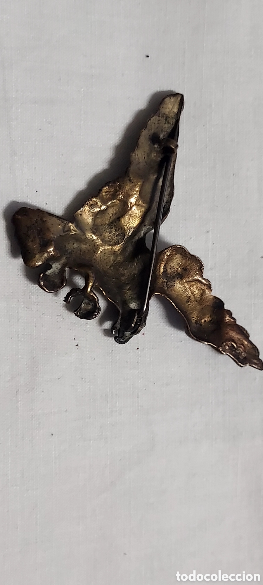Joyeria: BROCHE EN FORMA DE AGUILA BRONCE METAL - Foto 5