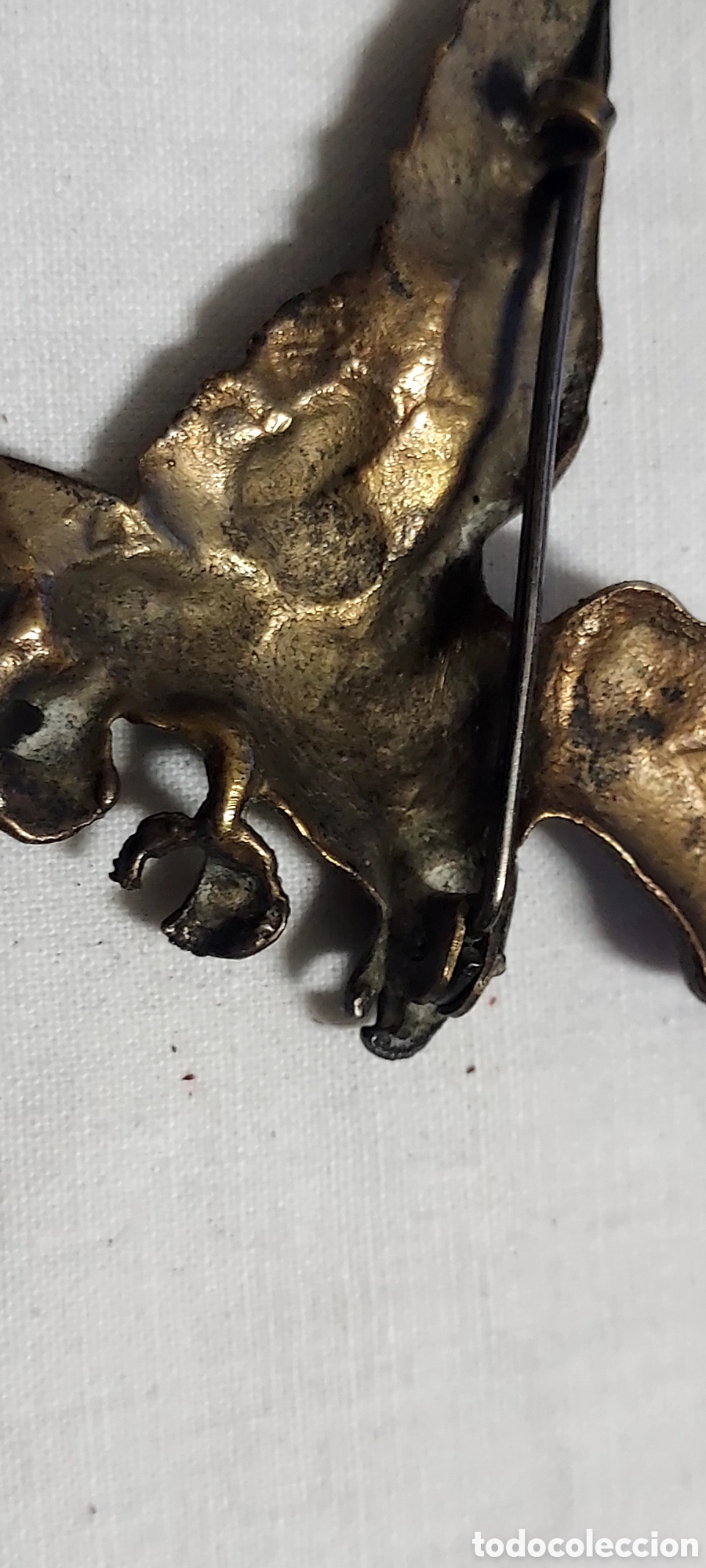 Joyeria: BROCHE EN FORMA DE AGUILA BRONCE METAL - Foto 7