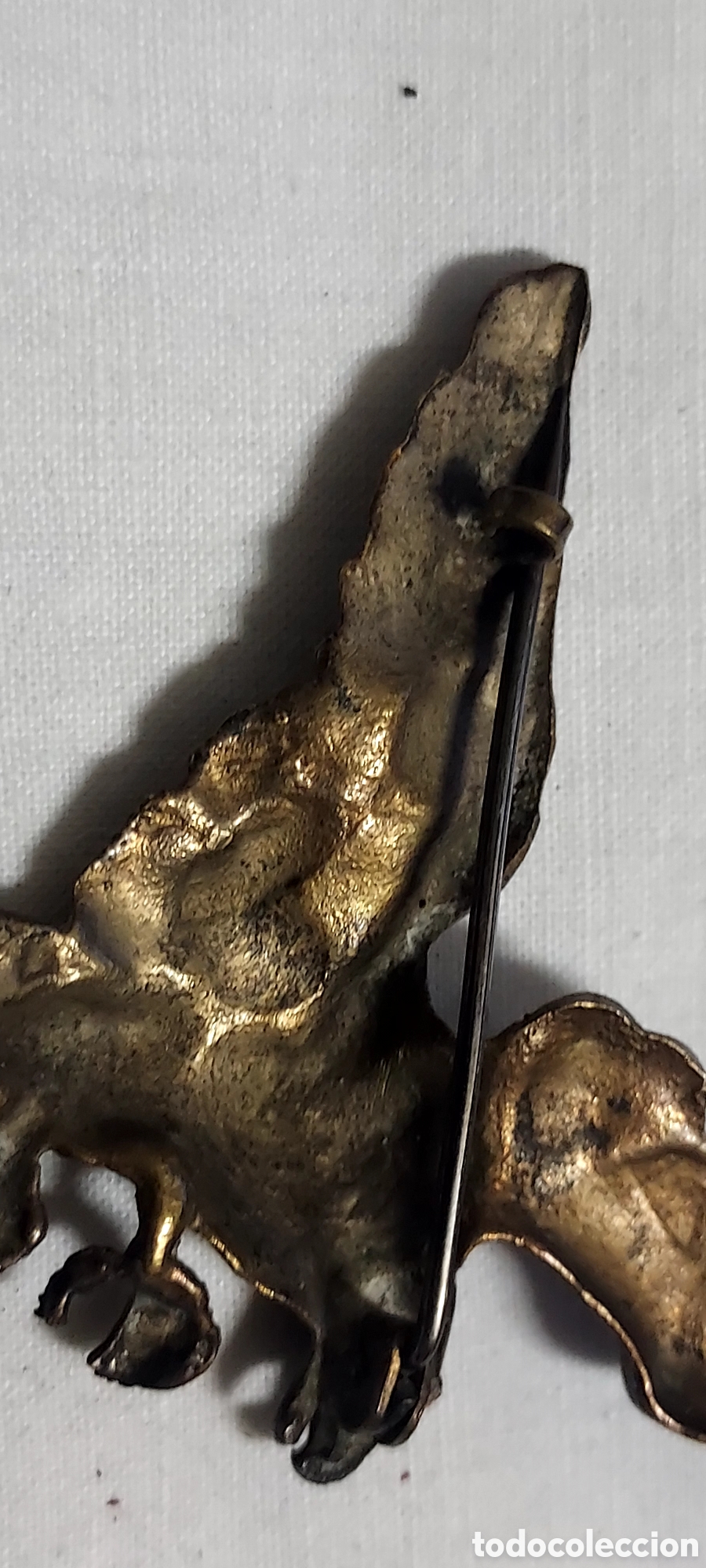 Joyeria: BROCHE EN FORMA DE AGUILA BRONCE METAL - Foto 8