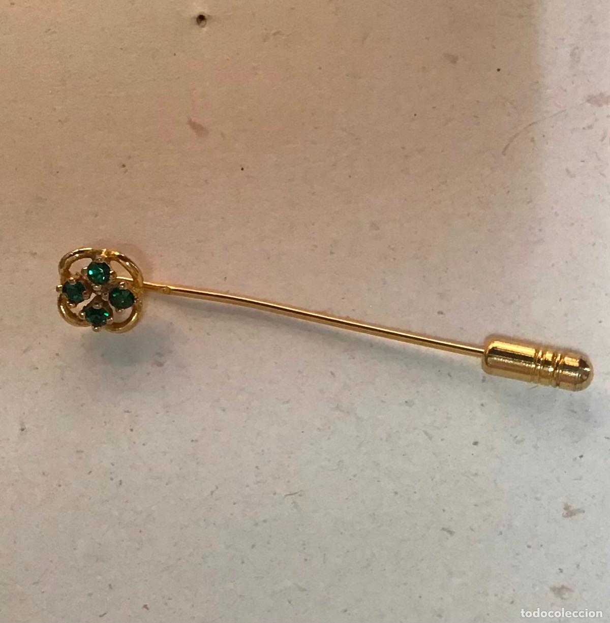Joyeria: BROCHE DORADO CON PIEDRA - Foto 1