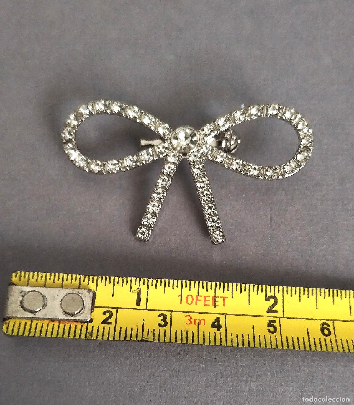 Joyeria: Broche de bisuter&iacute;a, forma de lazo. - Foto 2