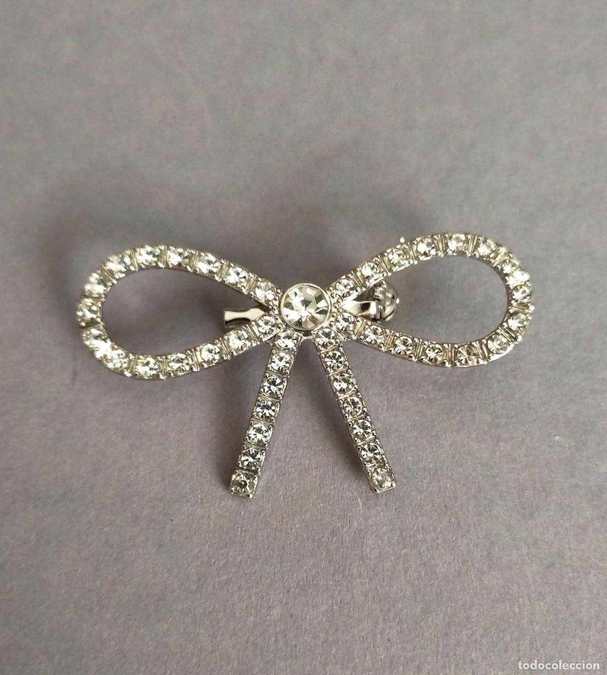 Joyeria: Broche de bisuter&iacute;a, forma de lazo. - Foto 3