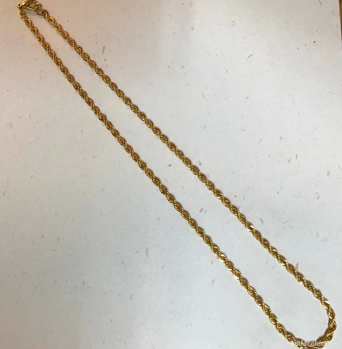 Joyeria: CADENA CORDON, METAL DORADO - Foto 1