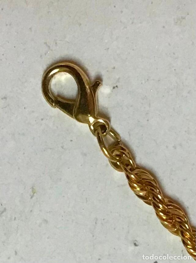 Joyeria: PULSERA CORD&Oacute;N, METAL DORADO. - Foto 2